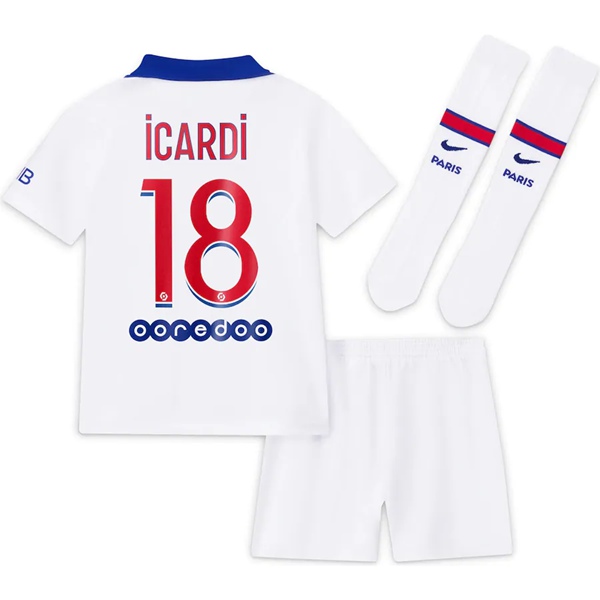 Camiseta PSG (Icardi 18) Niños Alternativo 2020/2021