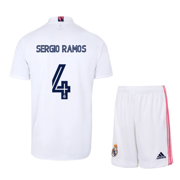 Camiseta Real Madrid (SERGIO RAMOS 4) Niños Titular 2020/2021