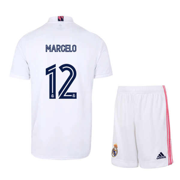 Camiseta Real Madrid (MARCELO 12) Niños Titular 2020/2021
