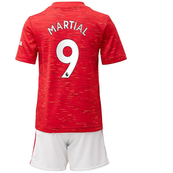 Camiseta Manchester United (Martial 9) Niños Titular 2020/2021