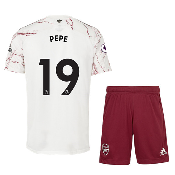 Camiseta Arsenal (Pepe 19) Niños Alternativo 2020/2021