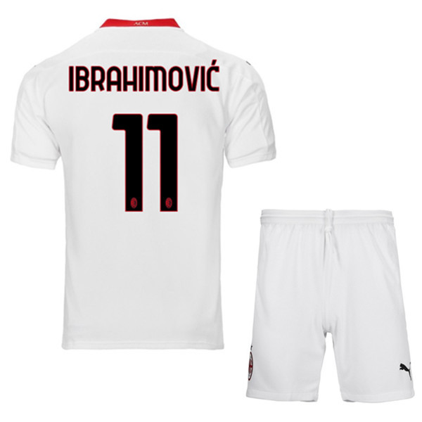 Camiseta AC Milan (IBRAHIMOVIC 11) Niños Alternativo 2020/2021