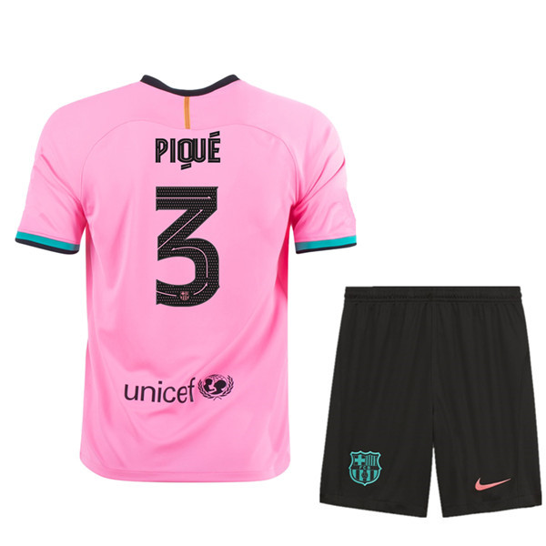 Camiseta FC Barcelona (PIQU脡 3) Niños Tercero 2020/2021