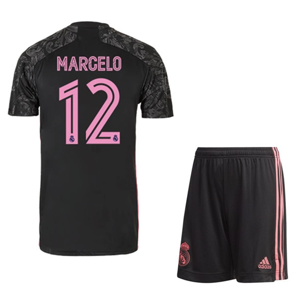 Camiseta Real Madrid (MARCELO 12) Niños Tercero 2020/2021