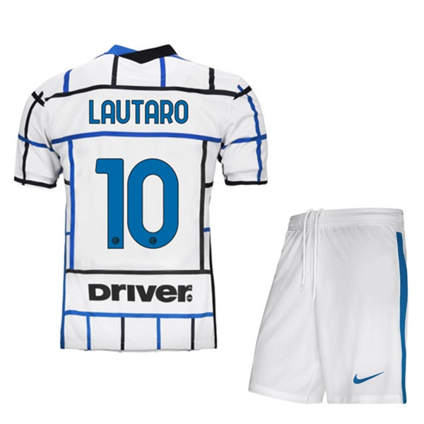 Camiseta Inter Milan (LAUTARO 10) Niños Alternativo 2020/2021