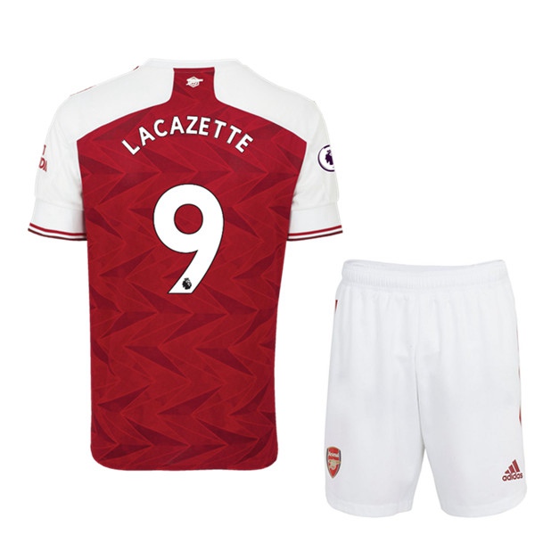 Camiseta Arsenal (Lacazette 9) Niños Titular 2020/2021