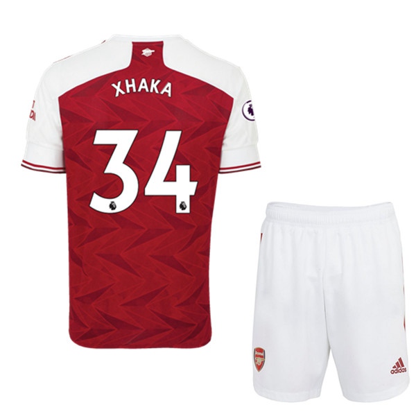 Camiseta Arsenal (Granit Xhaka 34) Niños Titular 2020/2021