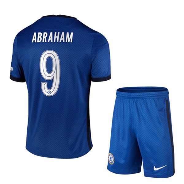 Camiseta FC Chelsea (Abraham 9) Niños Titular 2020/2021