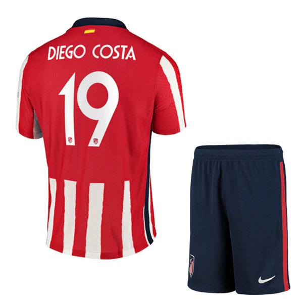 Camiseta Atletico Madrid (Diego Costa 19) Niños Titular 2020/2021