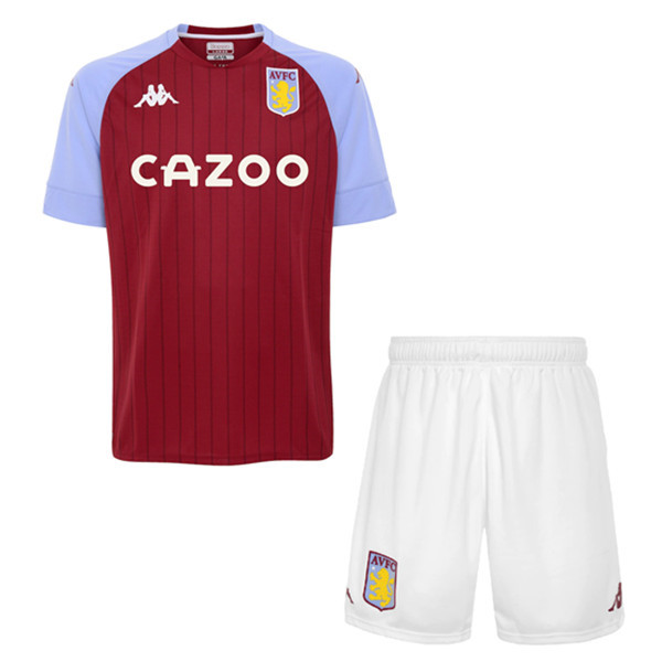Camisetas De Futbol Aston Villa Niños Titular 2020/2021