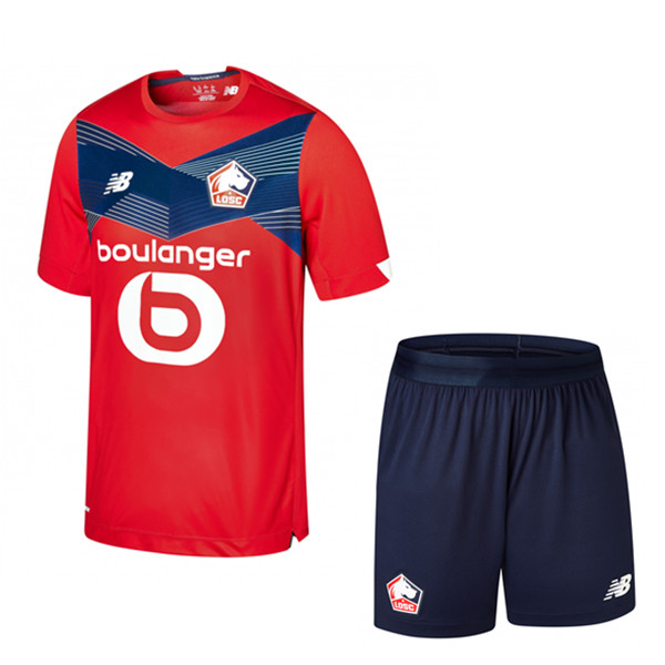 Camisetas De Futbol Lille OSC Niños Titular 2020/2021