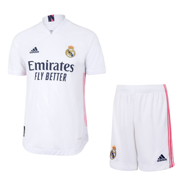 Camiseta Equipos De Futbol Real Madrid Titular + Cortos 2020/2021
