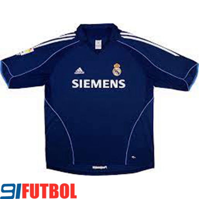 Camiseta Futbol Real Madrid Retro Alternativo 2005/2006