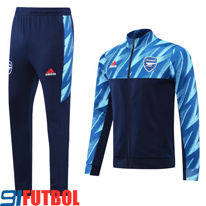 Chandal Equipos De Futbol - Chaqueta FC Arsenal Azul Marino/Azul 2021/2022