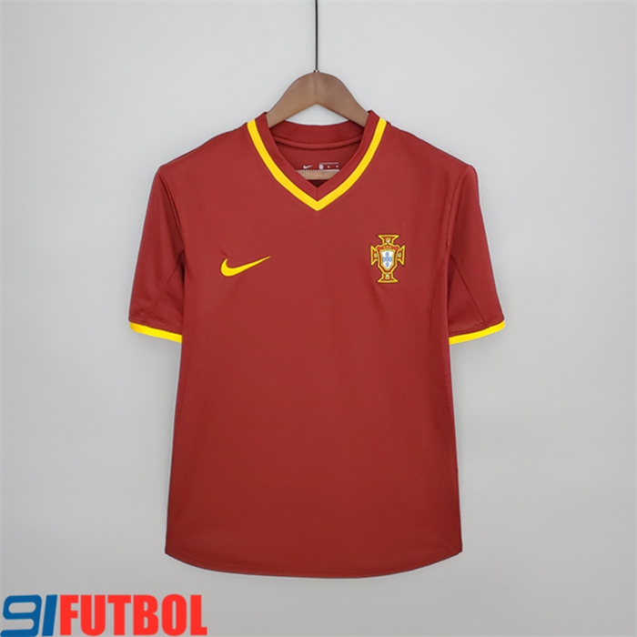 Camisetas De Futbol Portugal Retro Titular 2000