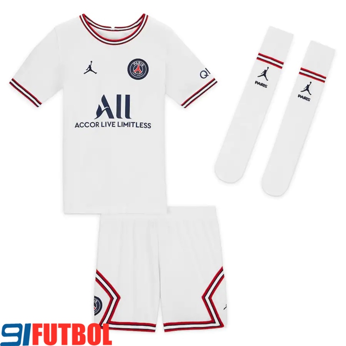 Camiseta Futbol PSG Jordan Enfant Fourth 2021/2022