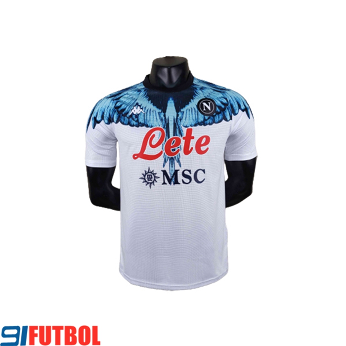 Camiseta Futbol SSC Napoli Blanca Special Version 2021/2022