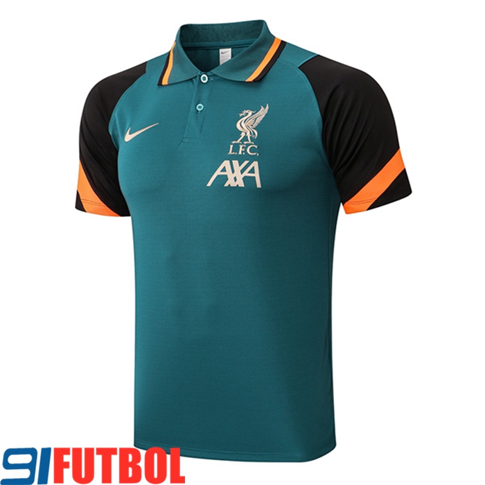 Camiseta Polo FC Liverpool Verde 2022/2023