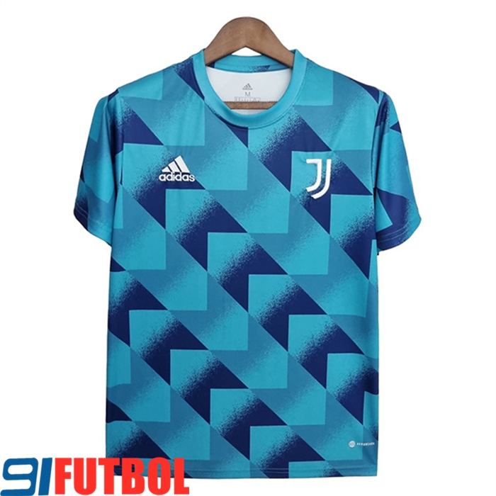 Camiseta Entrenamiento Juventus Azul Geometric Pattern 2022/2023