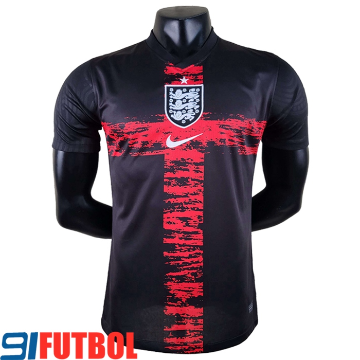 Camiseta Futbol Inglaterra Concept Negro 2022/2023