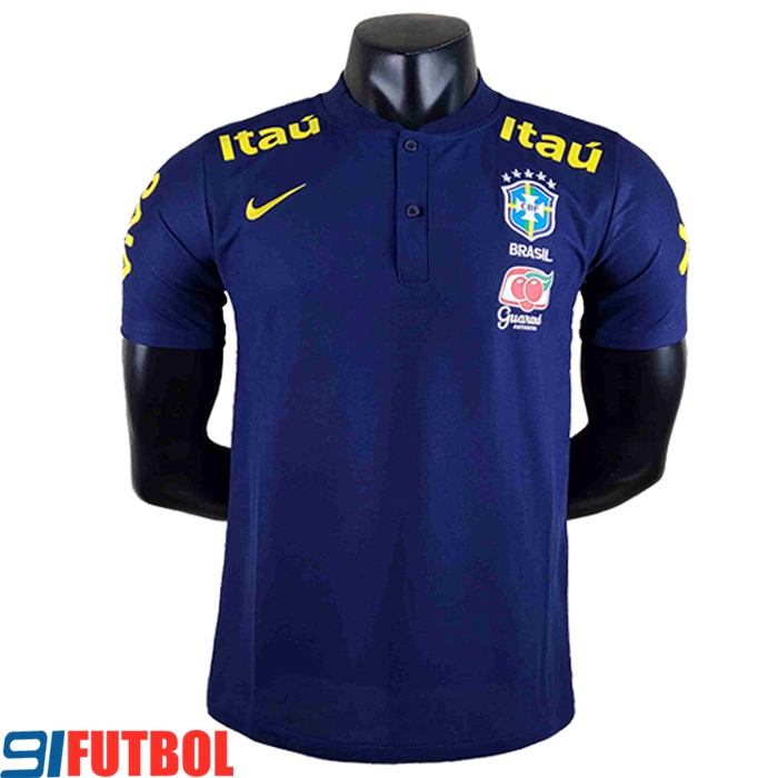 Camiseta Polo Brasil Azul marino 2022/2023