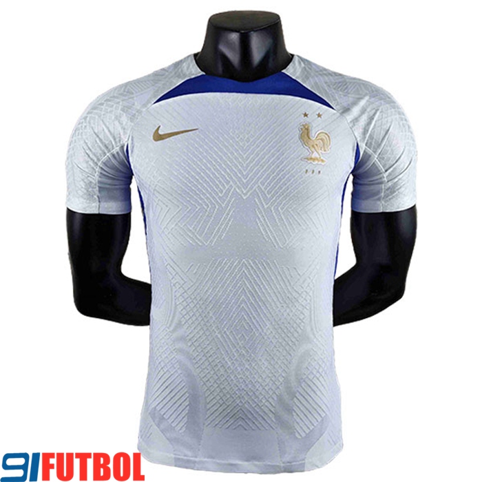 Camiseta Entrenamiento Francia Blanco 2022/2023