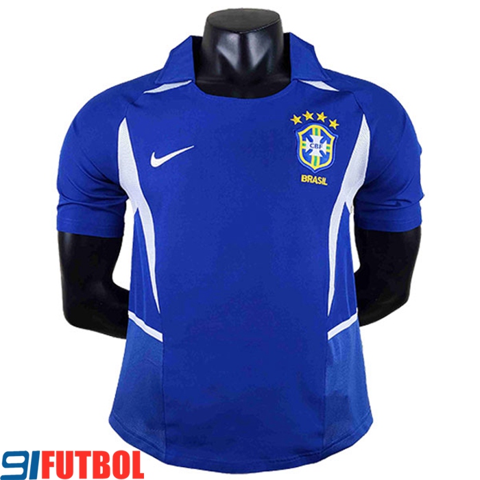 Camisetas De Futbol Brasil Retro Segunda Coupe du monde 2002