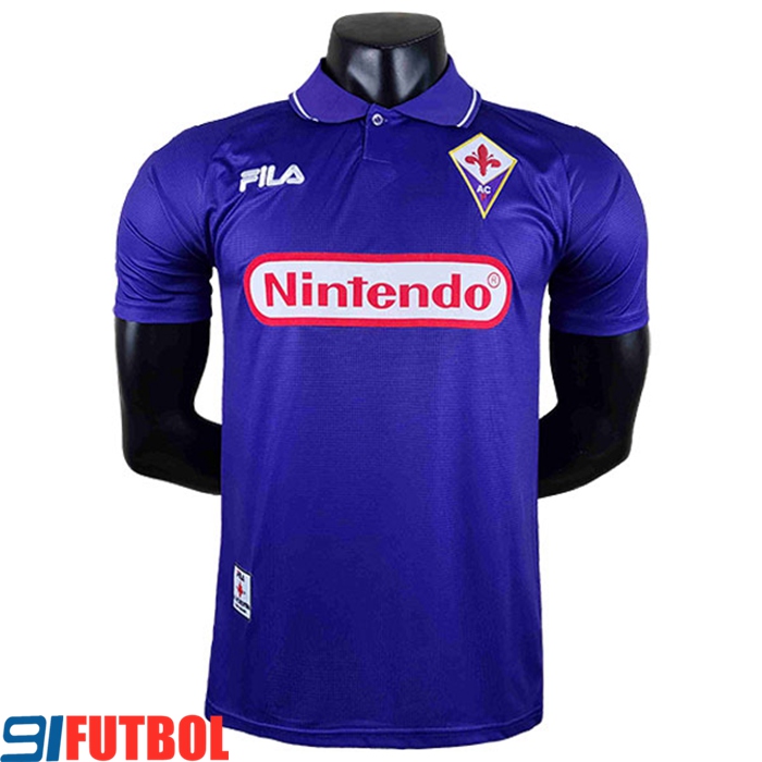 Camisetas De Futbol ACF Fiorentina Retro Primera 1998/1999