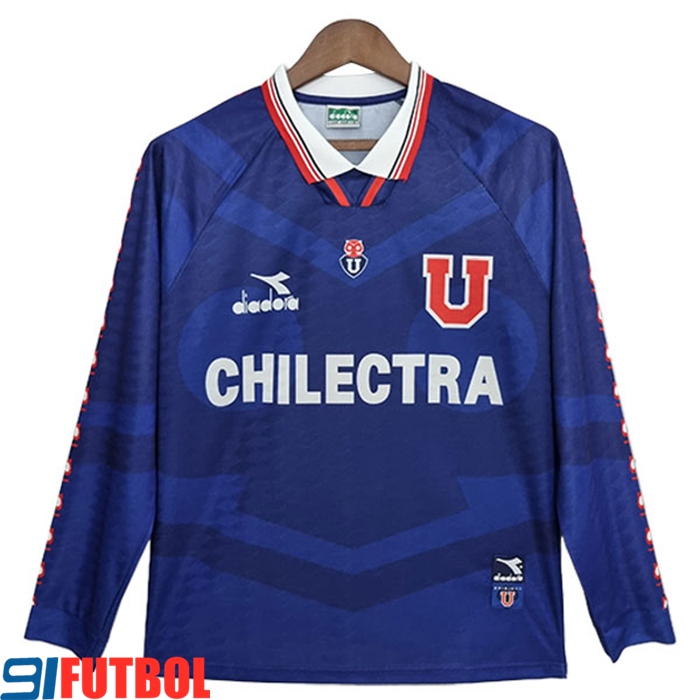 Camisetas De Futbol Universidad De Chile Retro Primera Manga Largas 1996