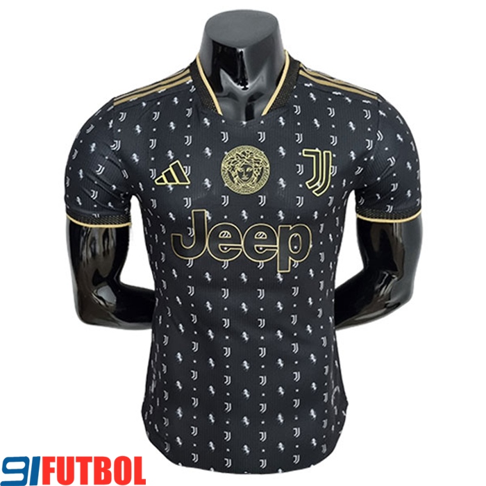 Tienda Camisetas De Futbol Juventus Versace Edition Negro 2022/2023