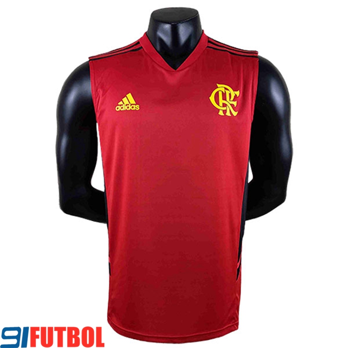 Camisetas De Futbol Flamengo Gilet Rojo 2022/2023