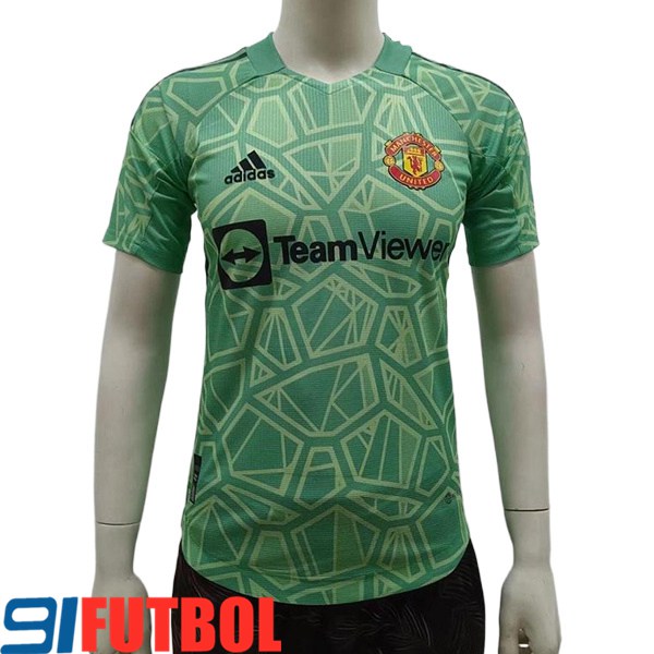 Camisetas De Futbol Manchester United Portero Verde 2022/2023