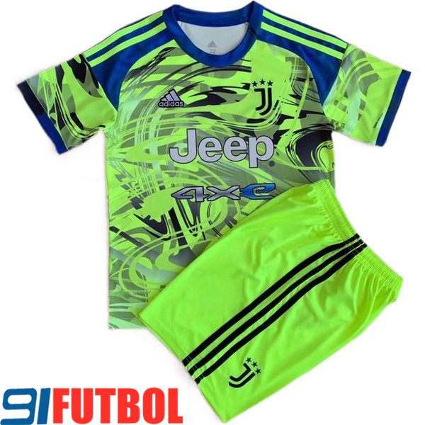 Camisetas De Futbol Juventus Ninos Verde 2022/2023