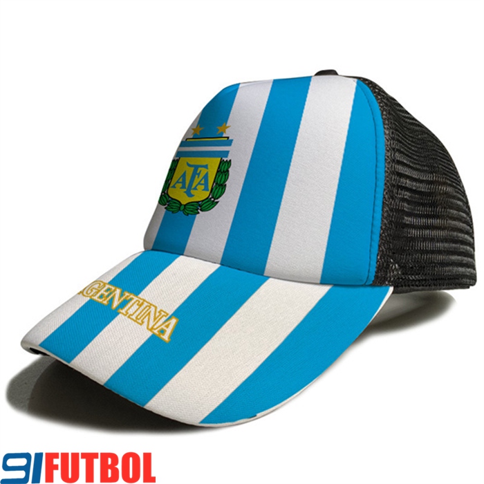 Gorra De Futbol Argentina Blanco/Azul 2023