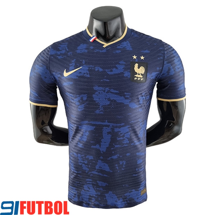 Camisetas De Futbol Francia Special Edition Azul marino Copa Del Mundo 2022