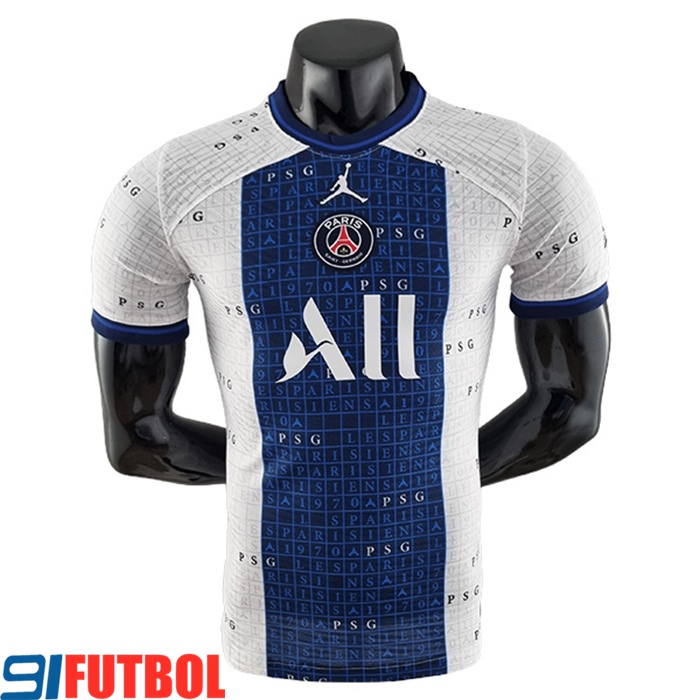 Camisetas De Futbol Jordan PSG Special Edition Blanco/Azul 2022/2023
