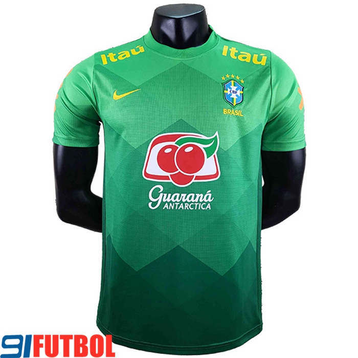 Camiseta Entrenamiento Brasil Verde 2022/2023 -02