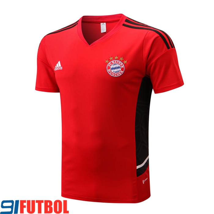 Camiseta Entrenamiento Bayern Munich Rojo 2022/2023