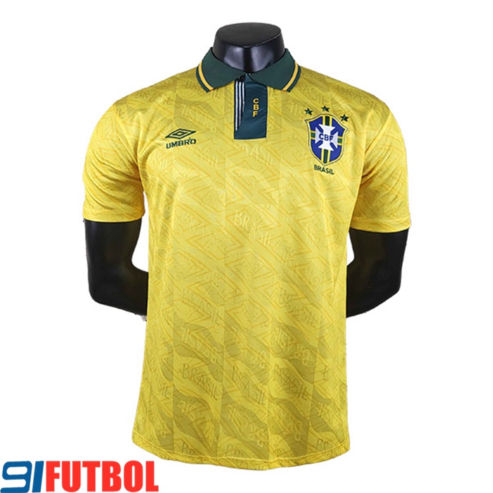 Camisetas De Futbol Brasil Retro Primera 1991/1993