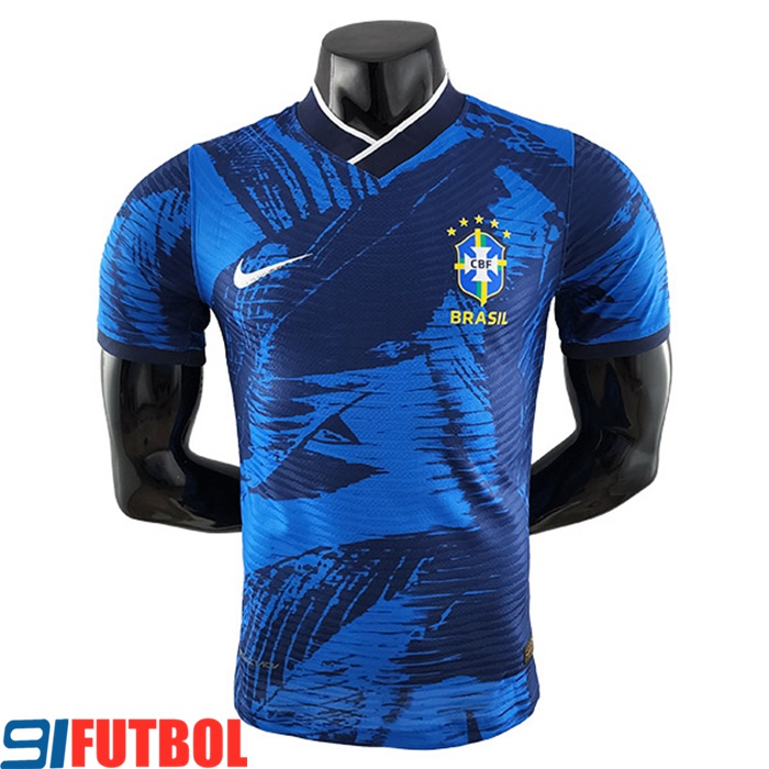 Camisetas De Futbol Brasil Classic Azul Copa Del Mundo 2022