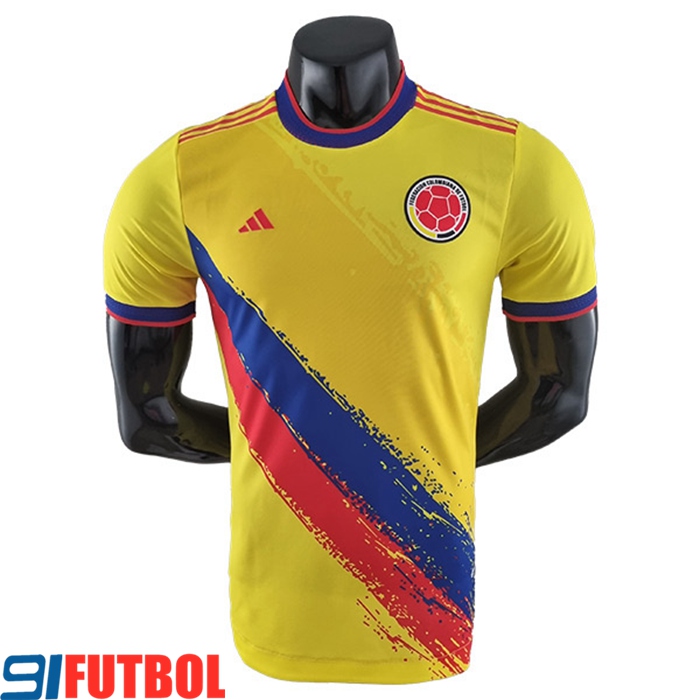 Camisetas De Futbol Colombia Special Edition Amarillo Copa Del Mundo 2022