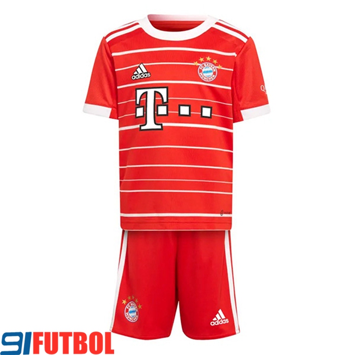 Camisetas De Futbol Bayern Munich Ninos Primera 2022/2023