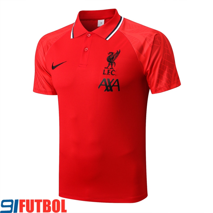 Camiseta Polo FC Liverpool Rojo 2022/2023