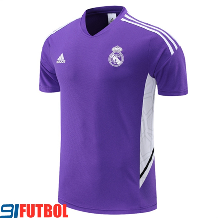 Camiseta Entrenamiento Real Madrid Violeta 2022/2023