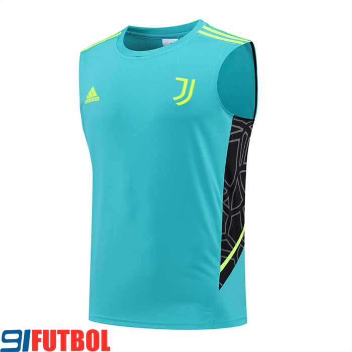 Camiseta Entrenamiento sin mangas Juventus Azul 2022/2023