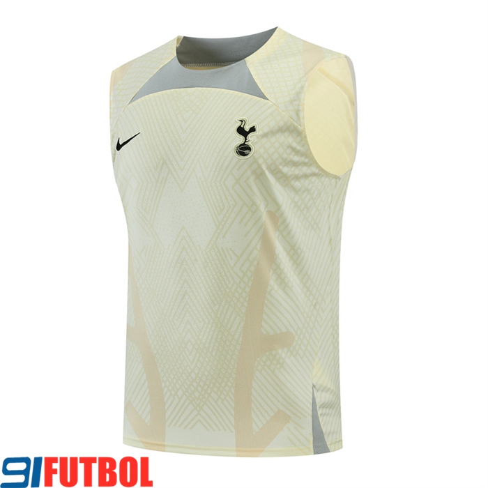 Camiseta Entrenamiento sin mangas Tottenham Hotspur Amarillo 2022/2023