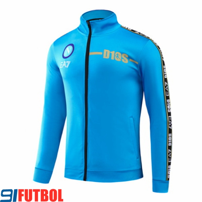 Chaquetas Futbol SSC Napoli Azul 2022/2023