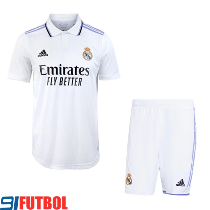 Camisetas De Futbol Real Madrid Primera + Cortos 2022/2023