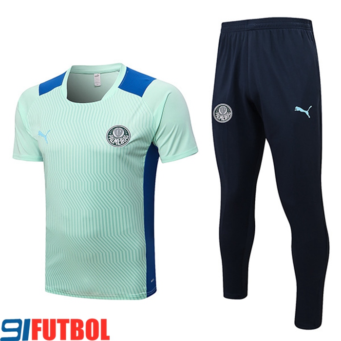 Camiseta Entrenamiento + Pantalones Palmeiras Verde 2022/2023