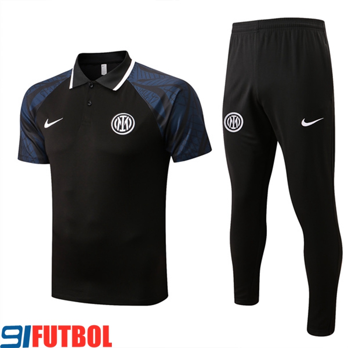 Camiseta Polo Inter Milan Negro 2022/2023